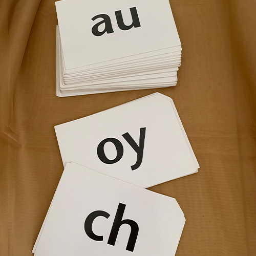 CU Phonogram Cards (70 Phonogram Cards For Practicing Letter Sounds)